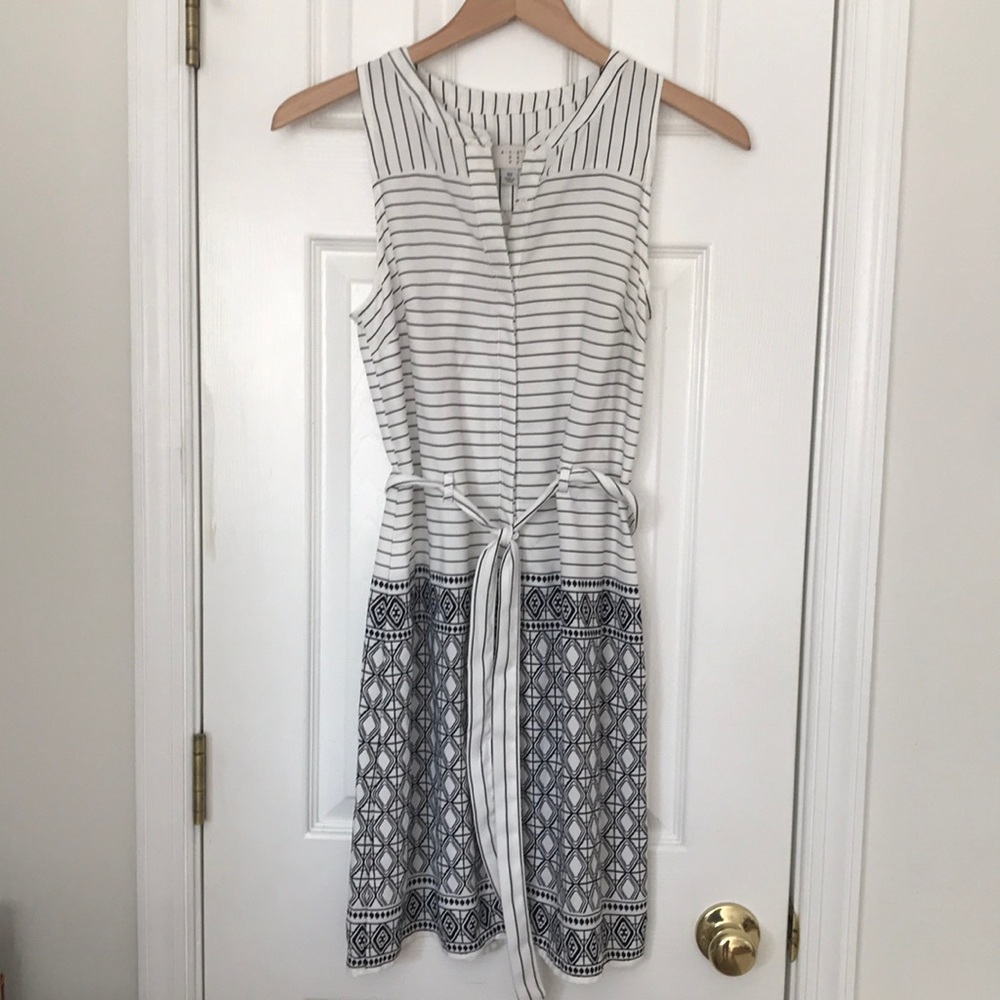 A New Day Sleeveless Shirt Dress👗